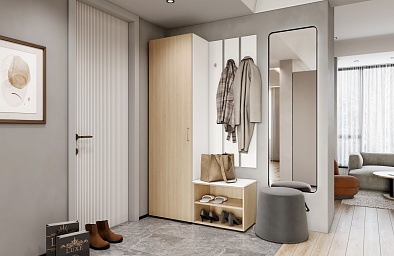 Шкаф распашной СИНГЛ